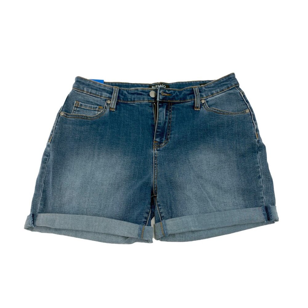Buffalo David Bitton Women's Blue Denim Shorts | High- Rise | Various Sizes *NEW